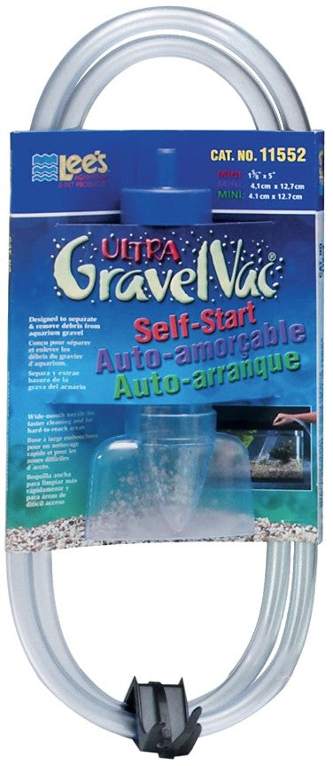 Lees Ultra Gravel Vac Self Start With Wide Mouth Nozzle