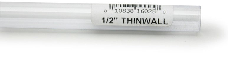 Lees Thinwall Rigid Tubing Clear