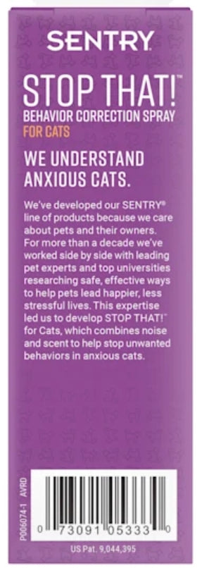 Sentry Stop That! Behavior Correction Spray for Cats