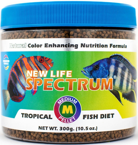 New Life Spectrum Tropical Fish Food Medium Sinking Pellets