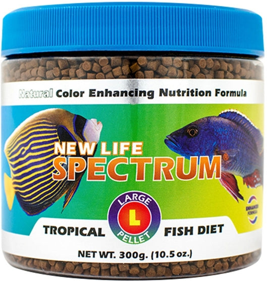 New Life Spectrum Tropical Fish Food Large Sinking Pellets