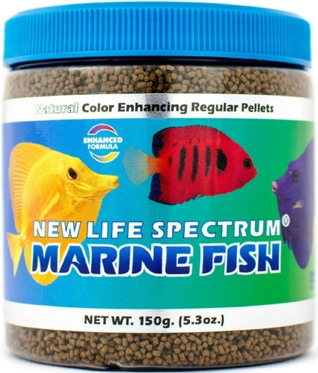 New Life Spectrum Marine Fish Food Regular Sinking Pellets