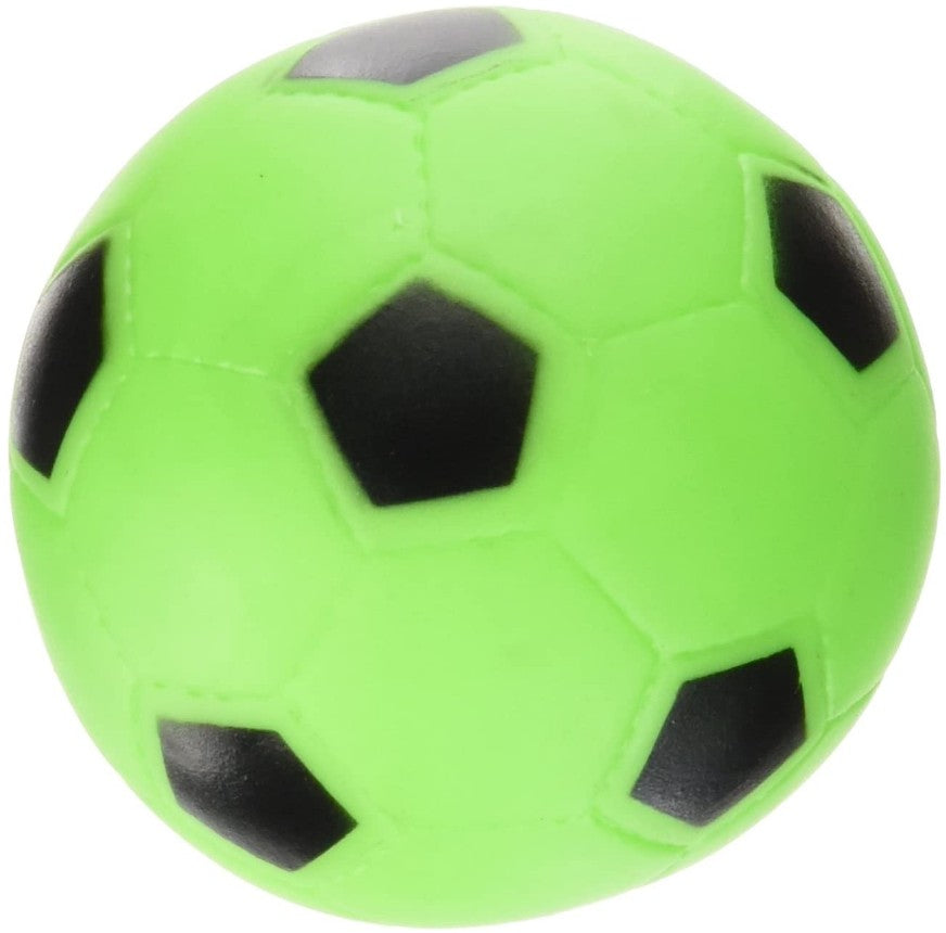 Spot Vinyl Soccer Ball Dog Toy Assorted Colors