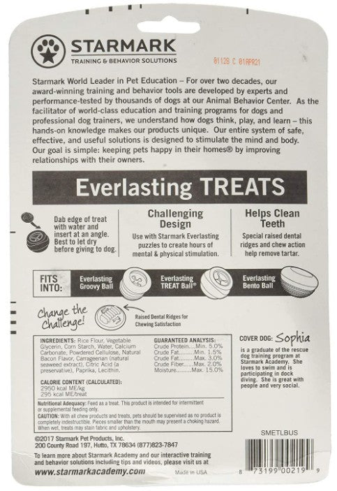 Starmark Everlasting Bacon Flavor Treats Large