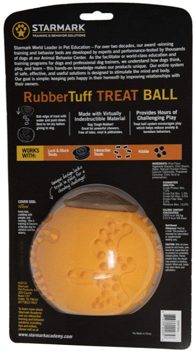 Starmark RubberTuff Treat Ball Large