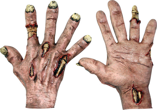 ZOMBIE FLESH LATEX HANDS