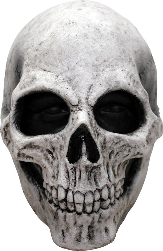 WHITE SKULL LATEX MASK