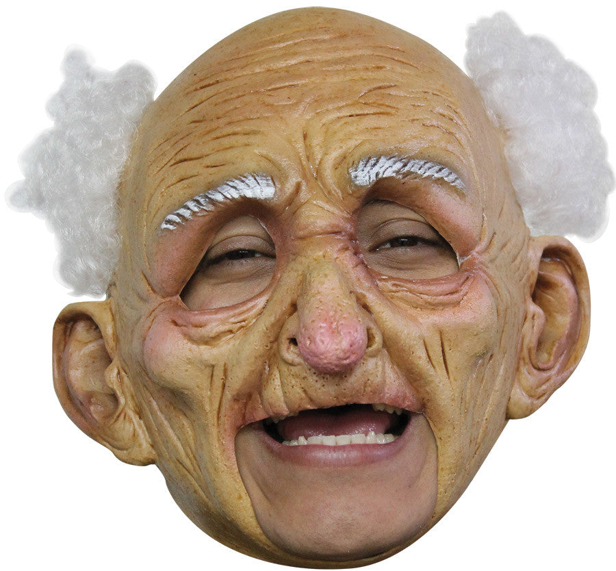 OLDMAN DLX CHINLESS LATEX MASK