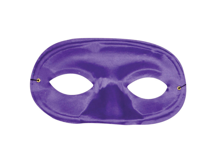 HALF DOMINO MASK PURPLE