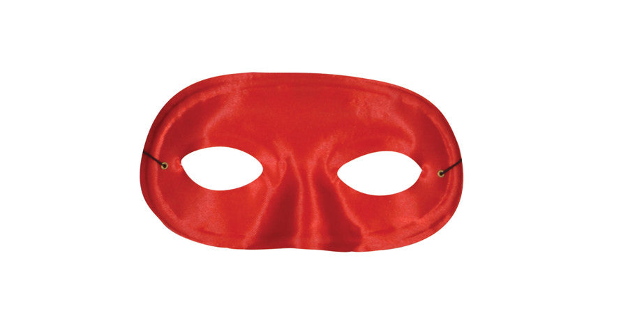 HALF DOMINO MASK RED