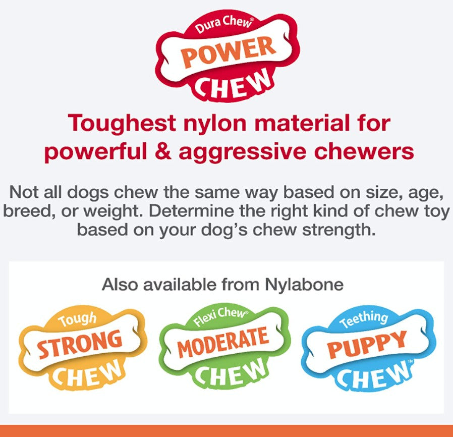 Nylabone Dura Chew Bone Chicken Flavor Souper