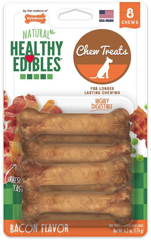 Nylabone Healthy Edibles Chews Bacon Petite