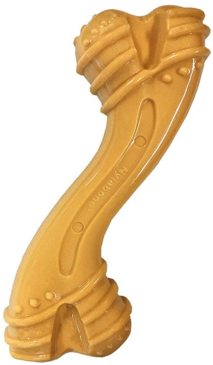 Nylabone Power chew Curvy Dental Chew Peanut Butter Flavor Giant