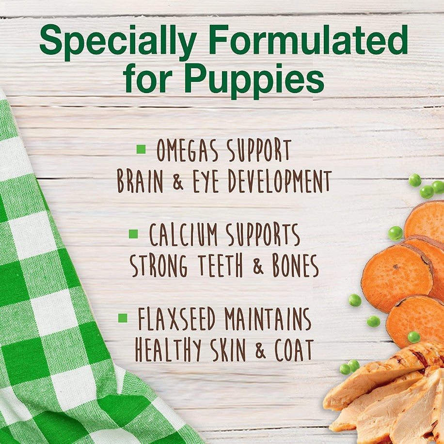 Nylabone Natural Healthy Edibles Puppy Turkey and Sweet Potato Puppy Chew Treats Regular