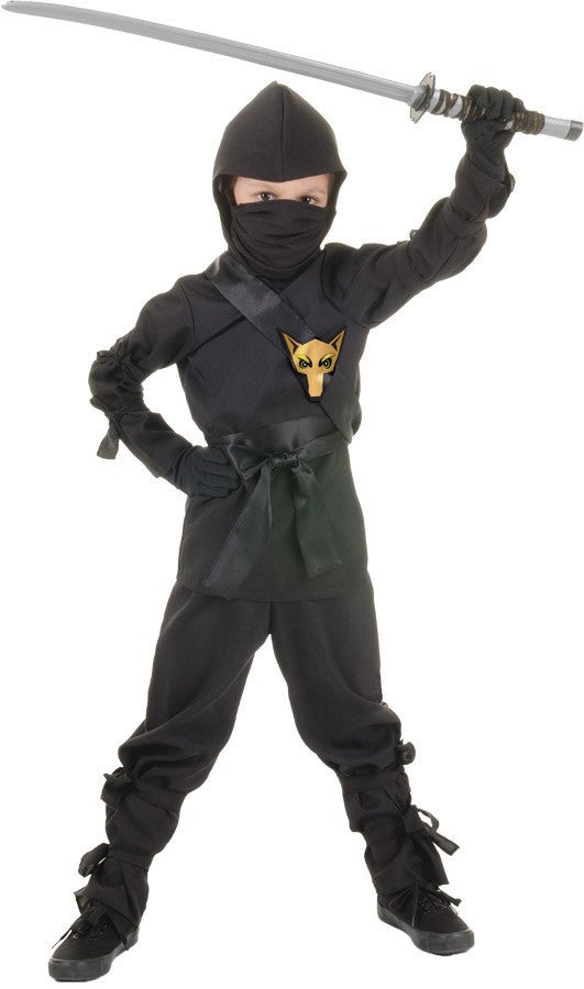 NINJA - CHILD BLACK MEDIUM