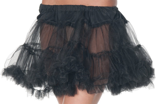 PETTICOAT TUTU ADULT BLACK