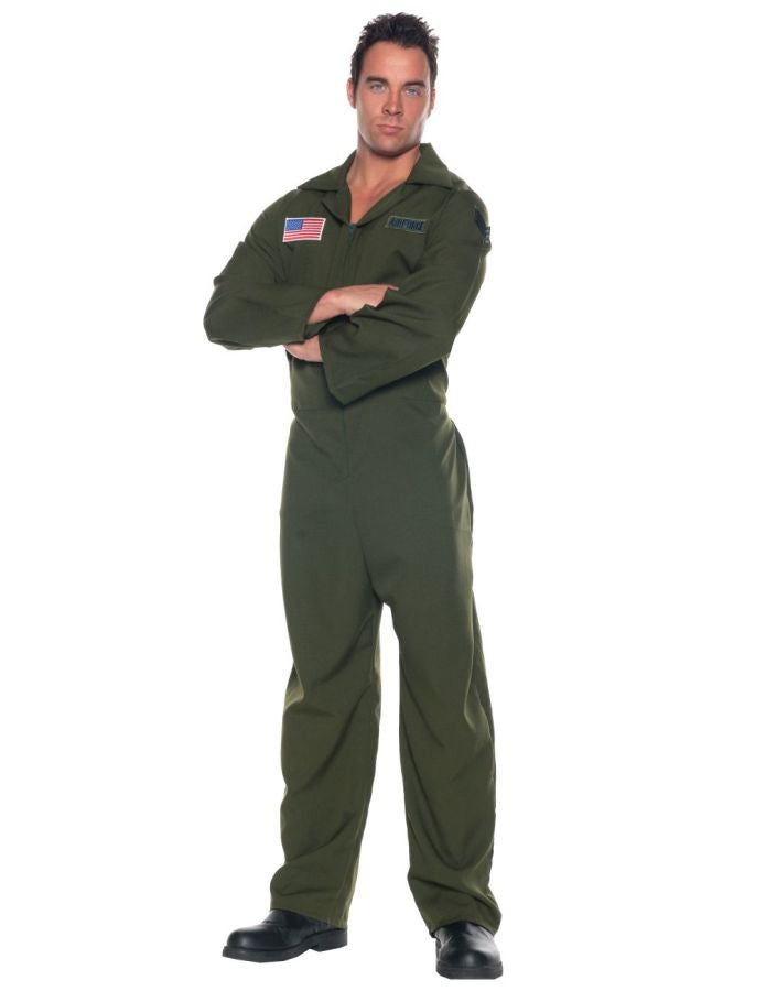 Airforce Jumpsuit  Costume - Bargains Delivered