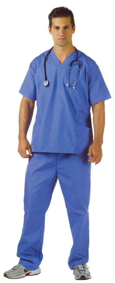 BLUE SCRUBS ADULT (42-44)