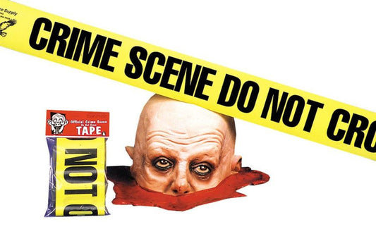 CRIME SCENE TAPE DO NOT CROSS