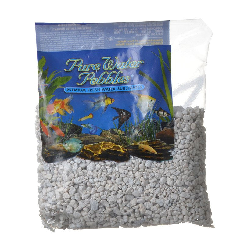 Pure Water Pebbles Aquarium Gravel Snow White