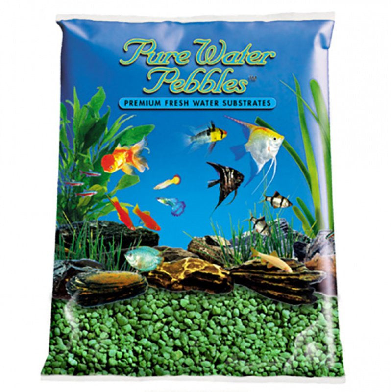 Pure Water Pebbles Aquarium Gravel Emerald Green