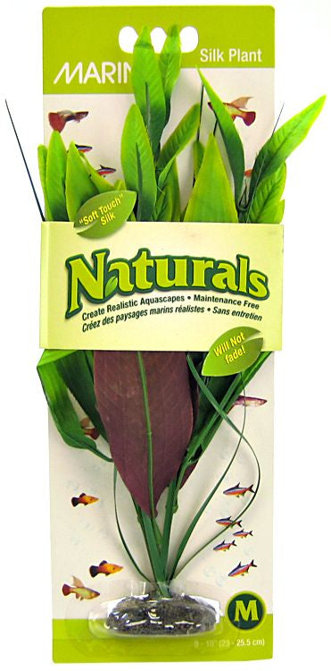 Marina Naturals Silk Pickerel Plant for Aquariums